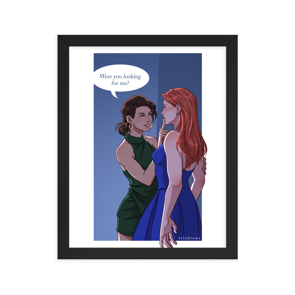 The Alcove - Those Who Wait Framed poster