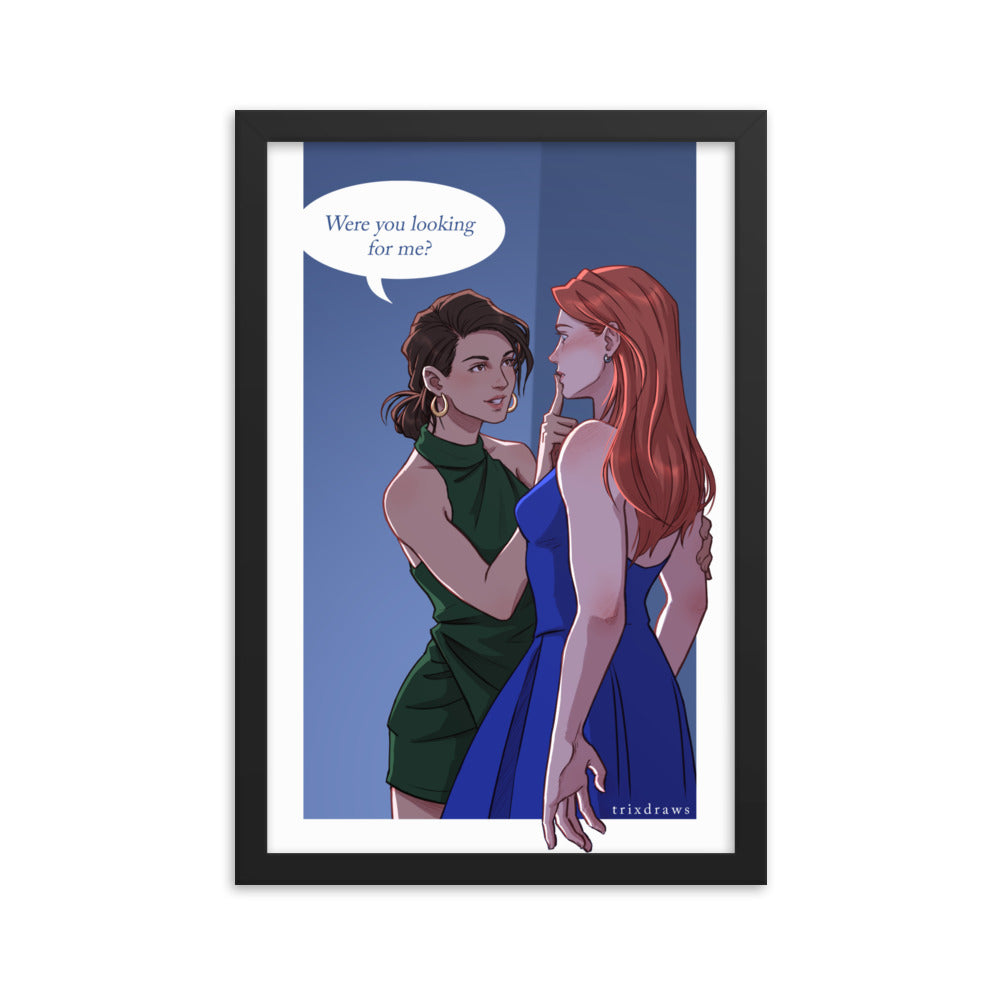 The Alcove - Those Who Wait Framed poster