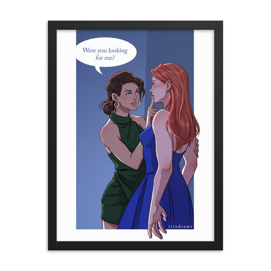 The Alcove - Those Who Wait Framed poster