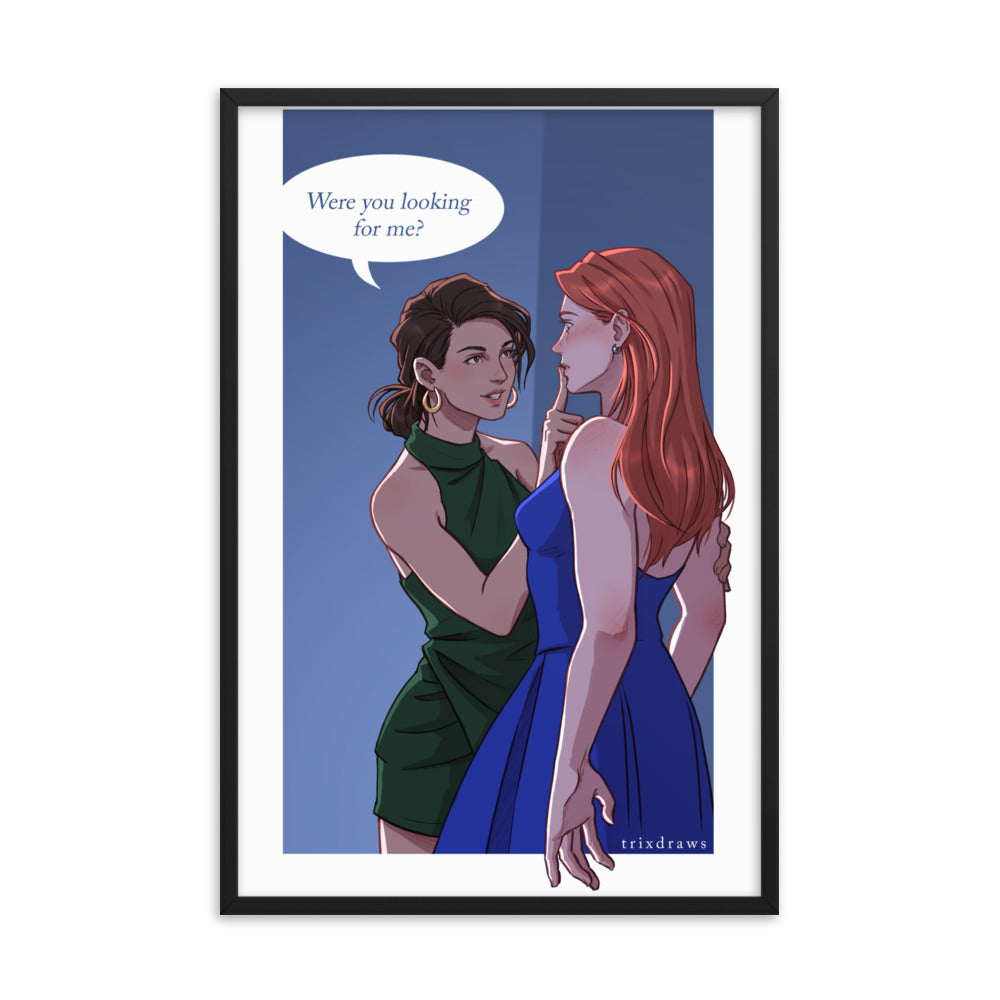 The Alcove - Those Who Wait Framed poster