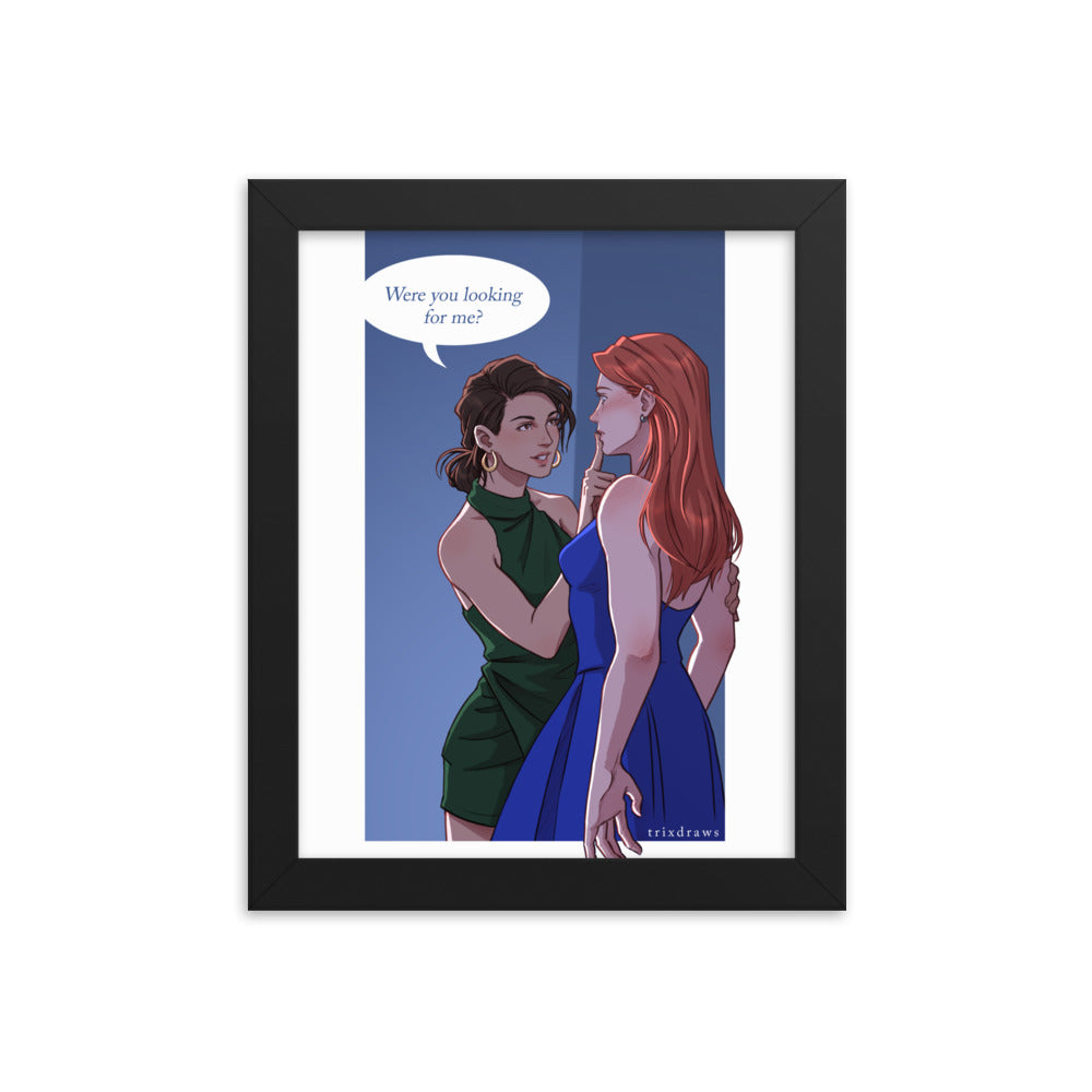 The Alcove - Those Who Wait Framed poster