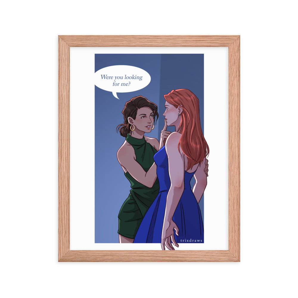 The Alcove - Those Who Wait Framed poster