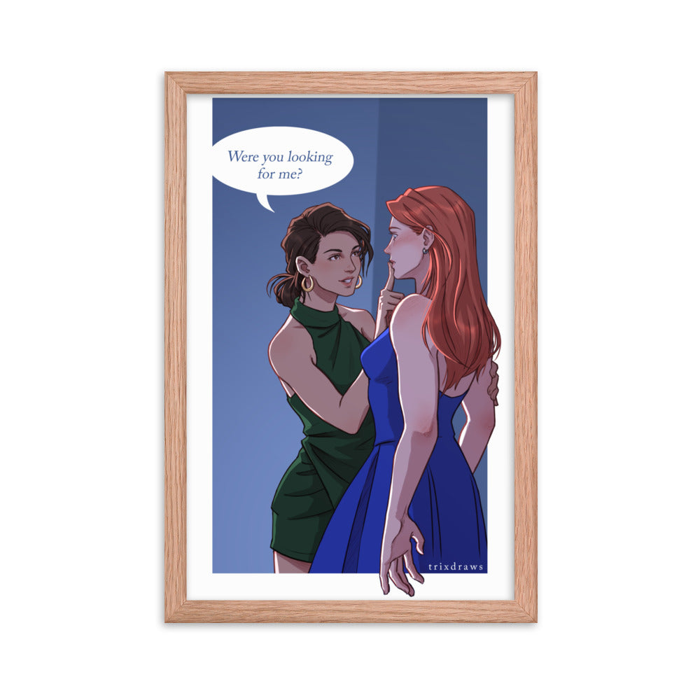 The Alcove - Those Who Wait Framed poster