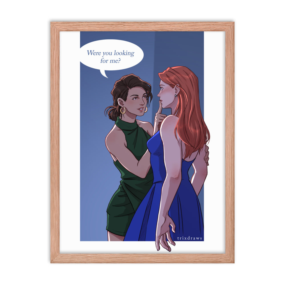 The Alcove - Those Who Wait Framed poster