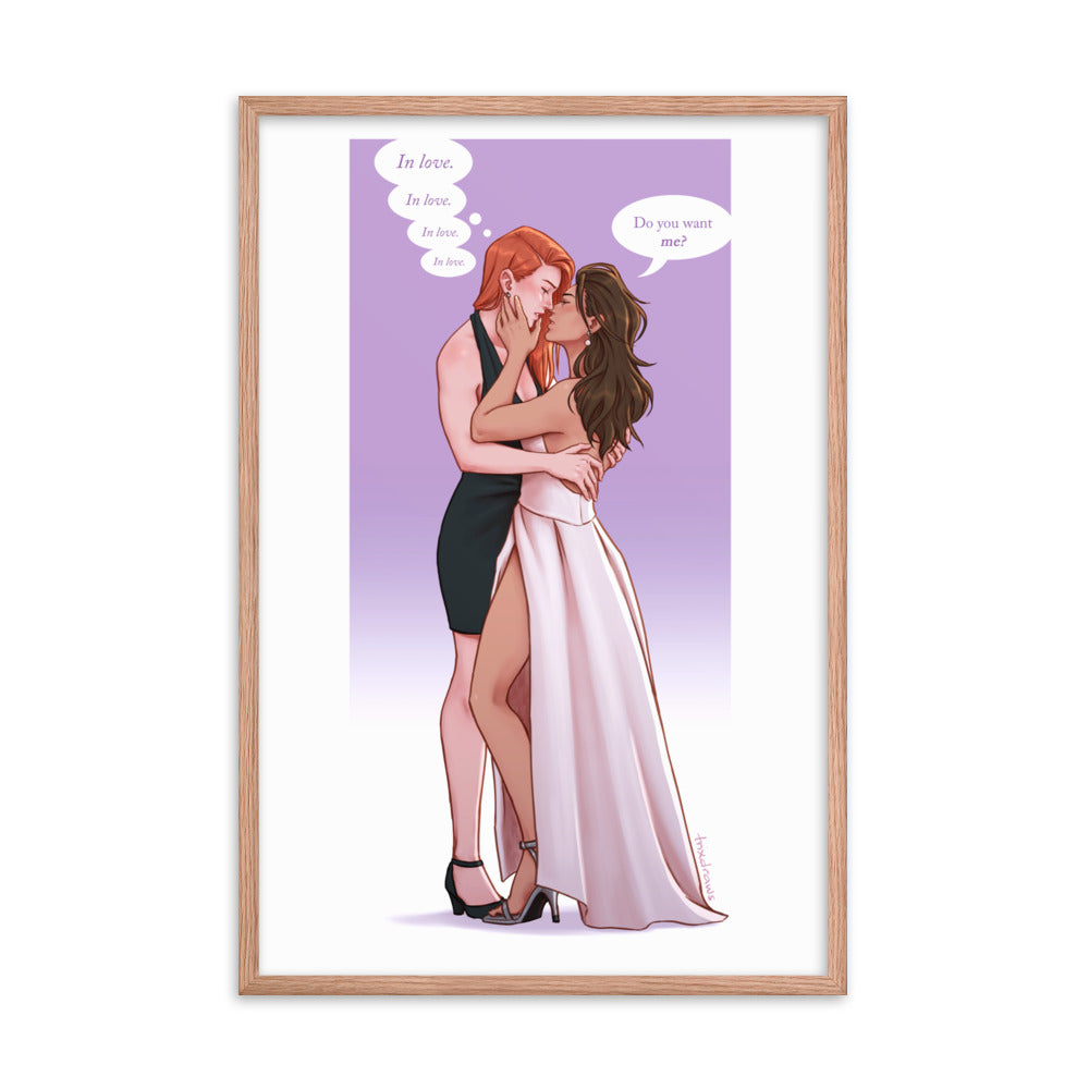 Those Who Wait - the Guggenheim scene - framed