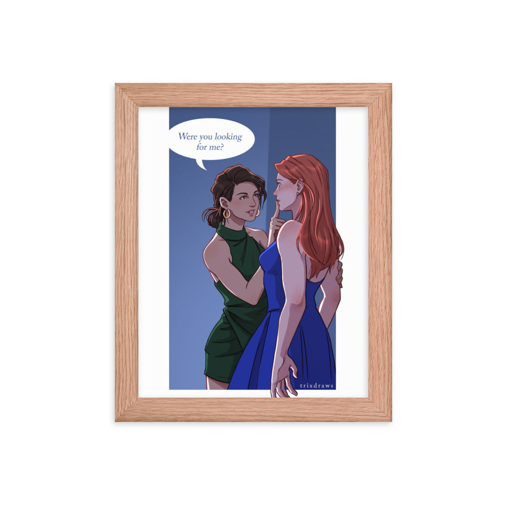 The Alcove - Those Who Wait Framed poster