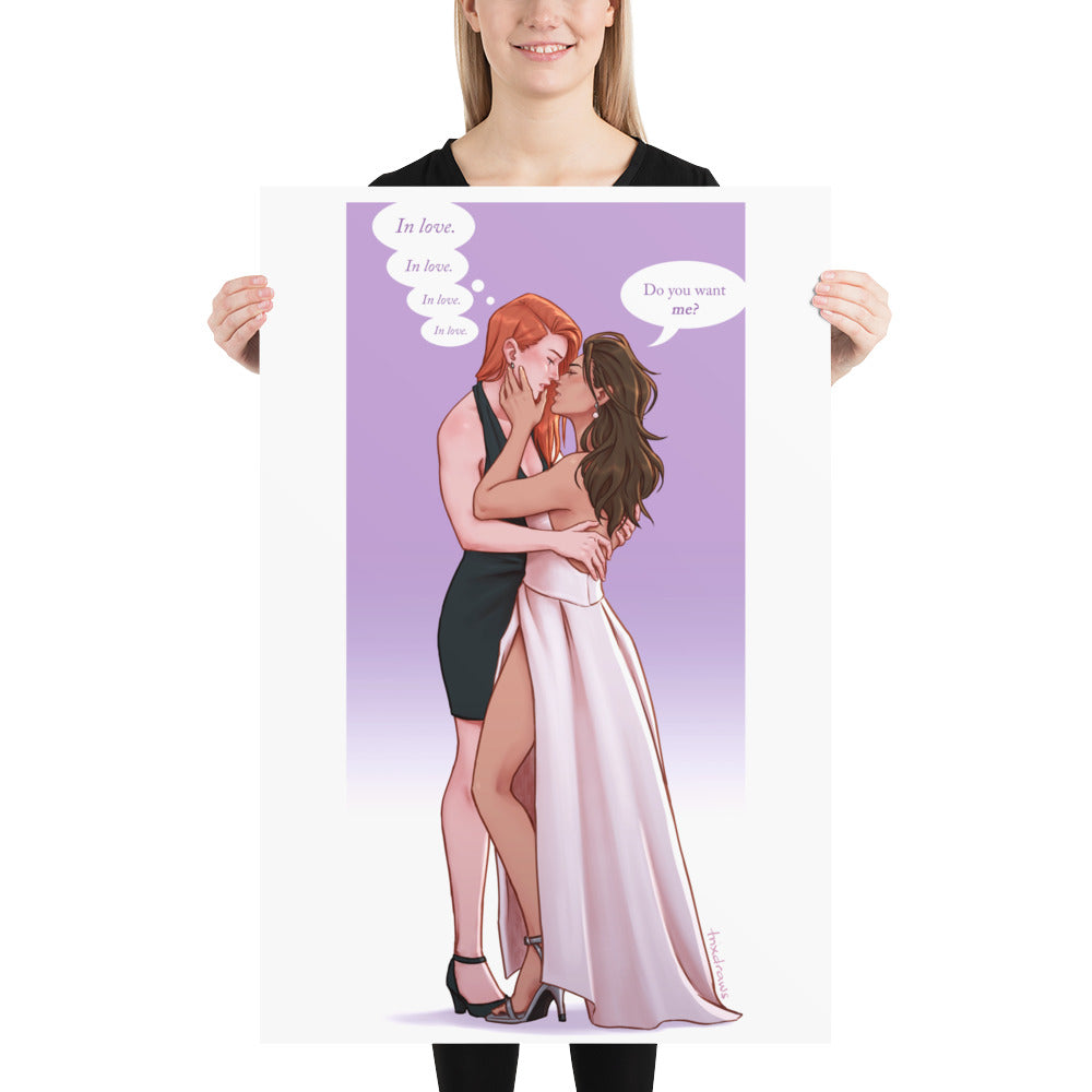 Those Who Wait - at the Guggenheim - unframed print