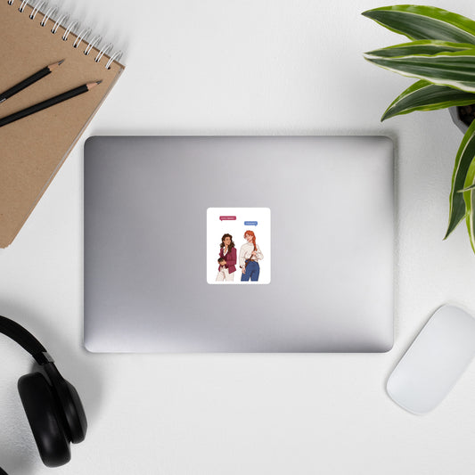 Those Who Wait - the first meeting sticker