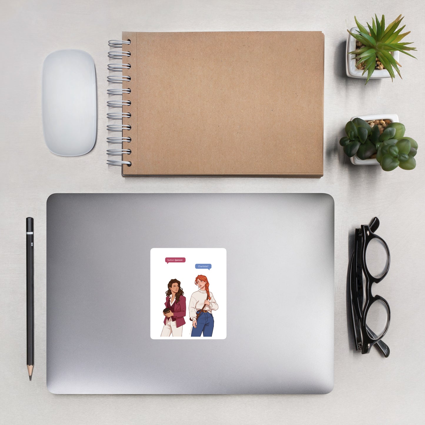 Those Who Wait - the first meeting sticker