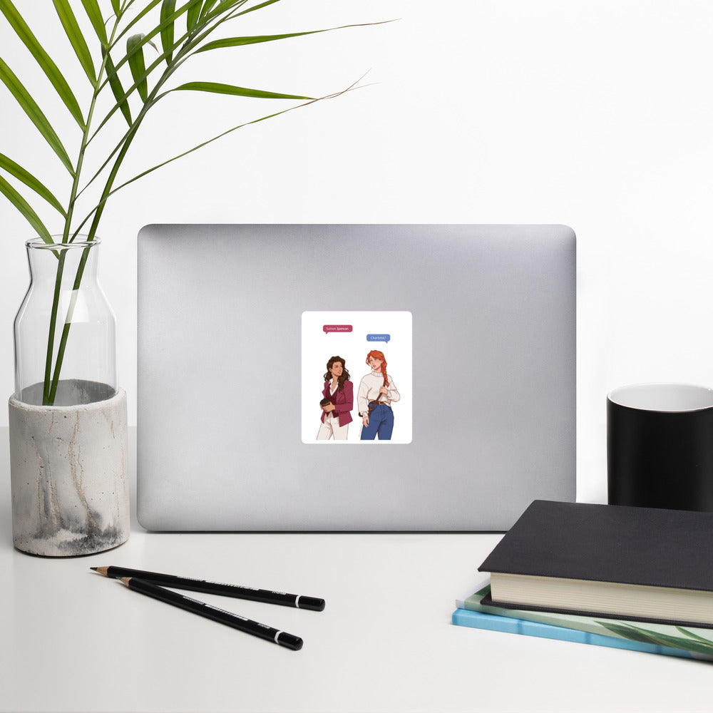 Those Who Wait - the first meeting sticker
