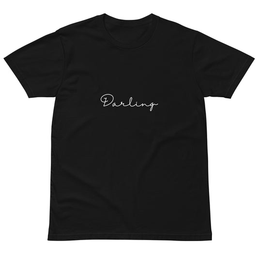 "Darling" Unisex premium t-shirt (white text)
