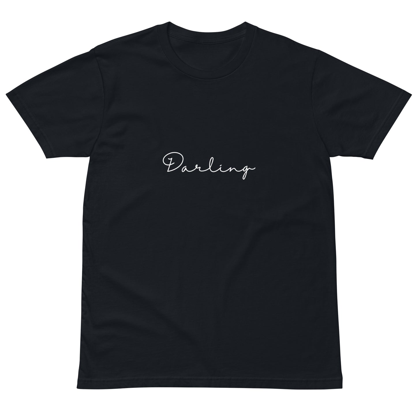 "Darling" Unisex premium t-shirt (white text)